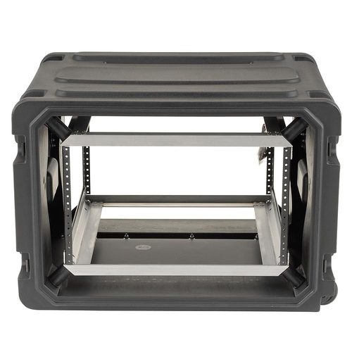 SKB 3SKB-R06U20W - 20 Inch Deep Roto Shockmount Rolling Rack Case - 6U