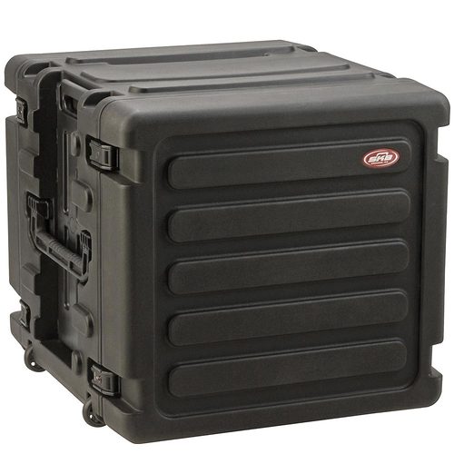 SKB 3SKB-R10U20W 20 Inch Deep Roto Shockmount Rolling Rack Case 10U