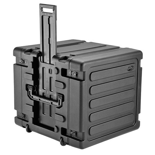SKB 3SKB-R10U20W 20 Inch Deep Roto Shockmount Rolling Rack Case 10U