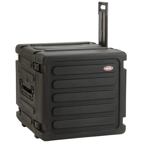 SKB 3SKB-R10U20W 20 Inch Deep Roto Shockmount Rolling Rack Case 10U