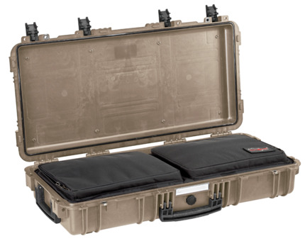 Explorer 7814Hl Waterproof Case - Desert Tan with Gbags